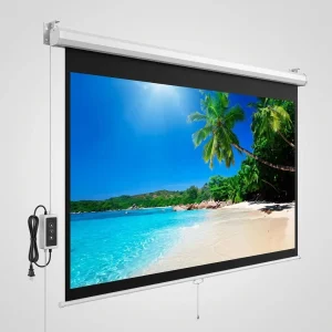 Motorized Electric Fabric Projector Screen – High Definition Lucky Fine Display