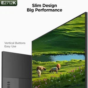 KOORUI E2712K 27 inch 144Hz IPS Eye-Care Monitor front view displaying colorful graphics