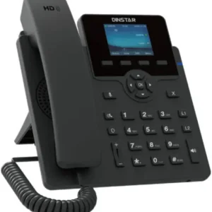 Close-up of 2.4 inch color TFT display screen on Dinstar C62UP IP Phone