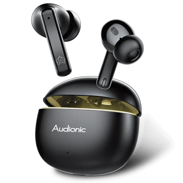 Audionic Airbud Signature S680 Charging Case Overview Audionic Airbud Signature S680 wireless earbuds in charging case