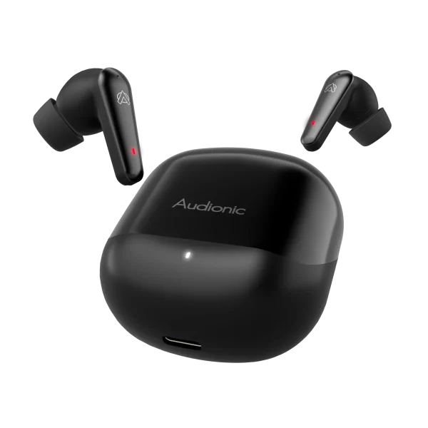 Quad-mic Environmental Noise Cancellation setup on Audionic Airbud 595