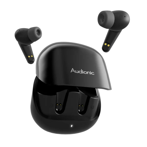 Bluetooth 5.3 15 meter extended wireless range on Audionic Airbud 595