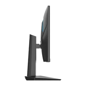 Rear view of HKC VG255M monitor showing VESA mounting area and port layout