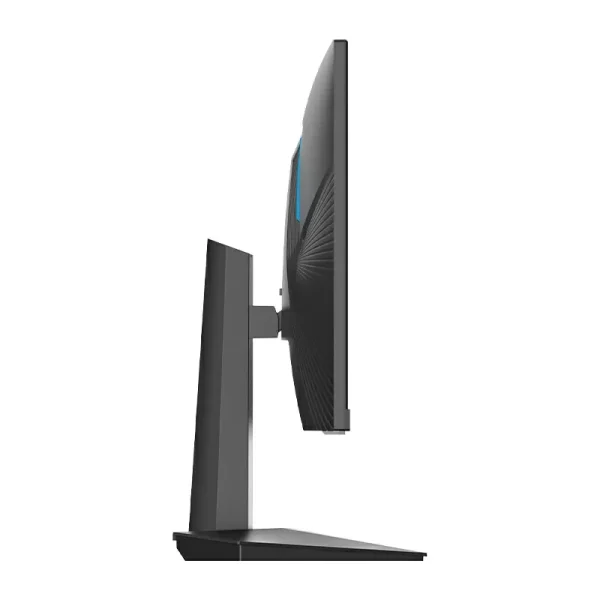 Rear view of HKC VG255M monitor showing VESA mounting area and port layout
