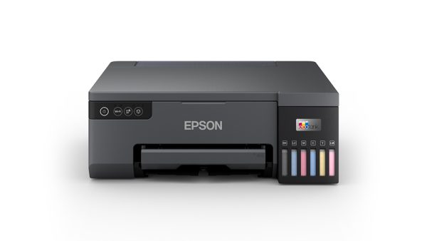 Vibrant borderless color photo print exiting the Epson EcoTank L8050