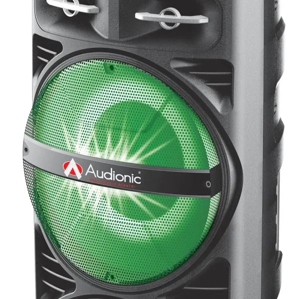 Top control surface and digital LED display of Audionic Mehfil MH5050 speaker