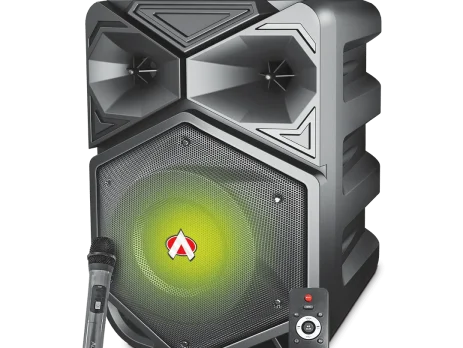 Audionic Mehfil MH-808 Plus portable speaker with wireless microphone and RGB lights