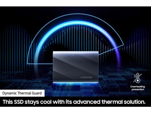 Drop protection test demonstration for Samsung T9 2TB Portable SSD