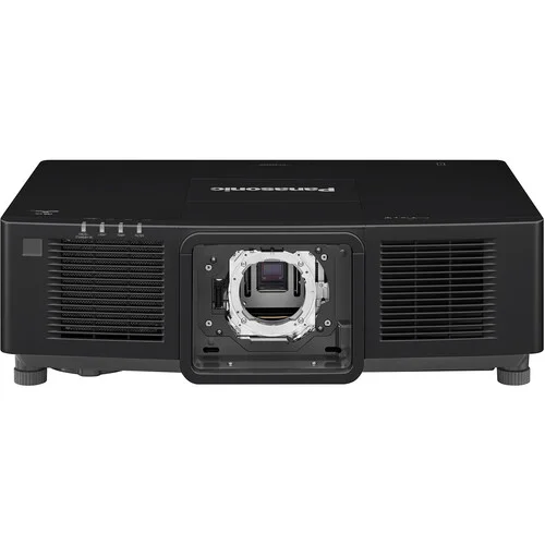 Panasonic high brightness laser projector displaying content in a brightly lit auditorium venue