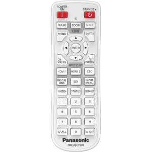Infrared remote control unit for Panasonic PT-MZ11KL Laser Projector