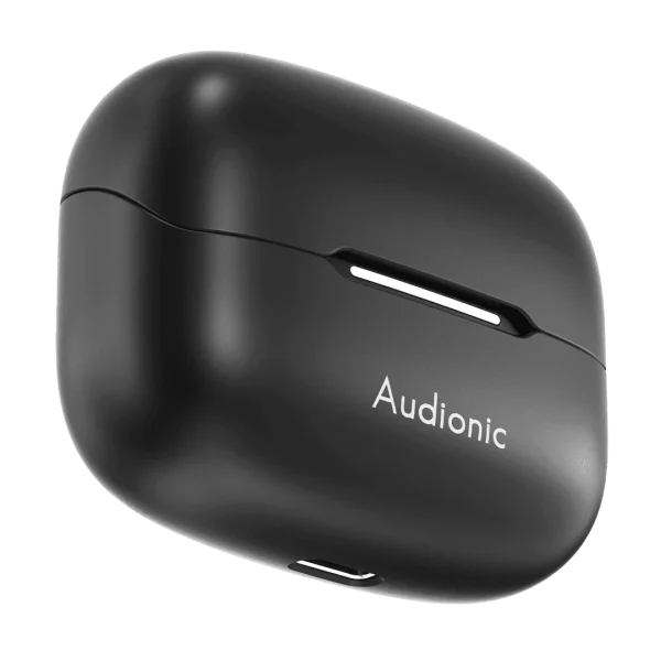 Hexa-mic 6 microphone voice pick-up system on Audionic Trance Airbud 850