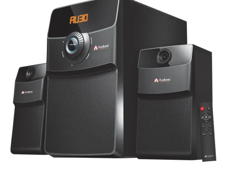 Audionic Vision 35 2.1 channel speaker system with 5.25-inch subwoofer and two satellite speakers