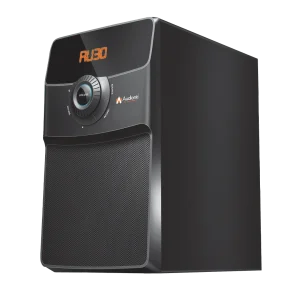 Full-function wireless remote control included with Audionic Vision 35 speaker system