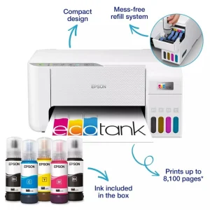 Key-lock spill-free ink tank refilling on Epson EcoTank L3276