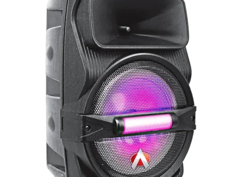 Audionic Classic Masti-85 portable trolley speaker with RGB lights and microphone