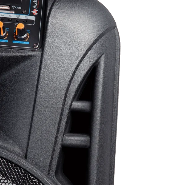 Close up of master control panel on Audionic MH-1212 Advance speaker
