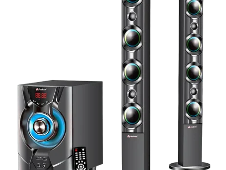 Audionic REBORN RB-110 2.1 channel multimedia speaker system with 8-inch subwoofer and two satellites