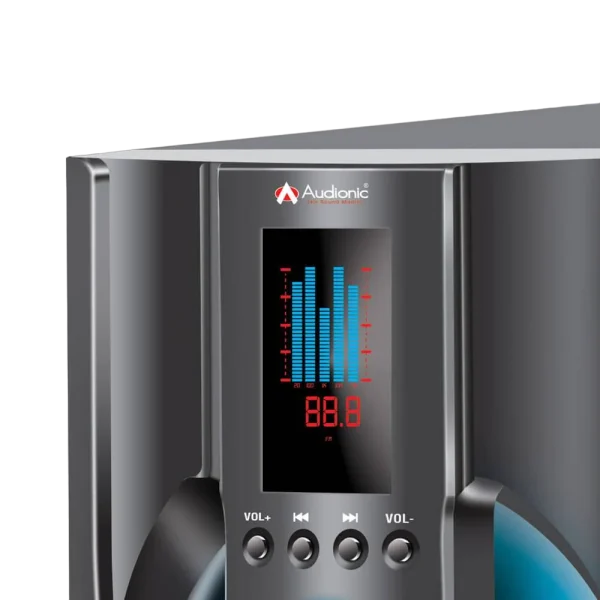Dual tall-boy satellite speakers of Audionic Reborn RB-95