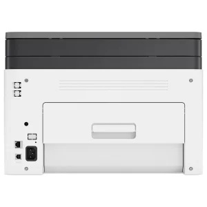 Rear view of HP Color Laser MFP 178nw showing Ethernet, USB 2.0, and power ports