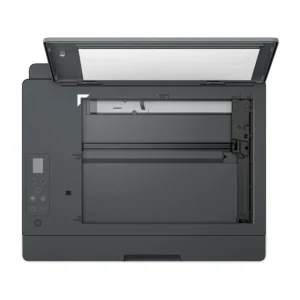 Flatbed glass scanner open on the HP Smart Tank 580 printer