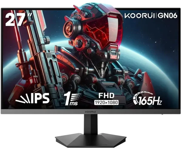 KOORUI GN06 27 inch 180Hz FHD IPS KOORUI GN06 gaming monitor front view