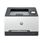 HP Color LaserJet Pro 3203dn duplex color printer front view