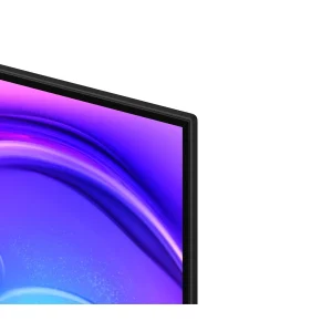 Close up shot showing thin MetalStream frame of Samsung 55Q6F Smart TV