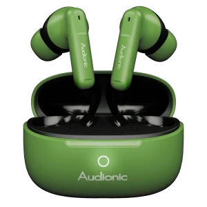 Quad Mic ENC call noise cancellation technology on Audionic Airbud 690 ION