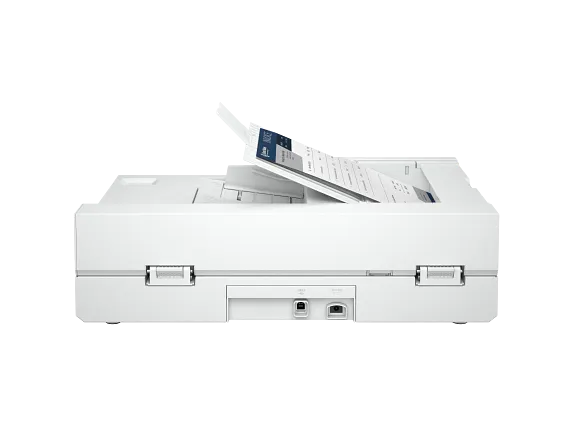 HP ScanJet Pro 2600f1 front control panel buttons and indicators