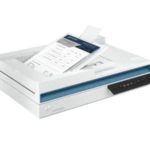 HP ScanJet Pro 2600f1 open flatbed glass for scanning IDs and books