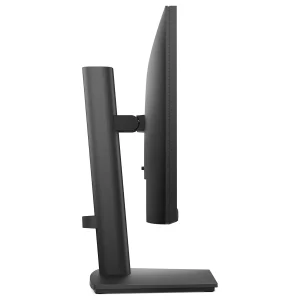 Dell Pro monitor with ergonomic tilt adjustment side perspective
