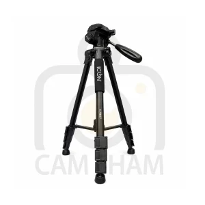 Icon 7867 3-way pan head with quick release plate and bubble level