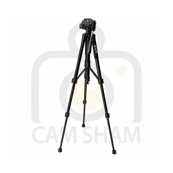 Icon 7867 folded travel tripod placed inside carrying bag