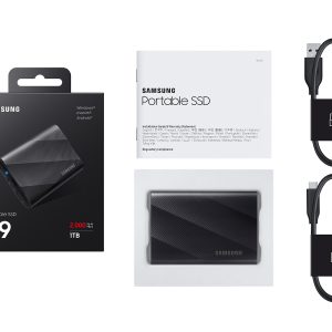 Drop resistance test demonstration of Samsung T9 Portable SSD