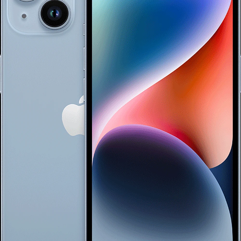 iPhone 14 128GB front and back design