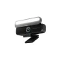 Front view of AnkerWork B600 4-in-1 Video Bar showing 2K Webcam lens and sleek casing