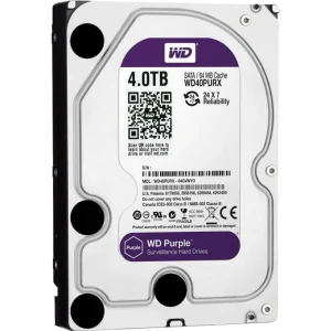 WD Purple 4TB Surveillance Hard Drive (WD40PURX / WD43PURZ) – gallery view