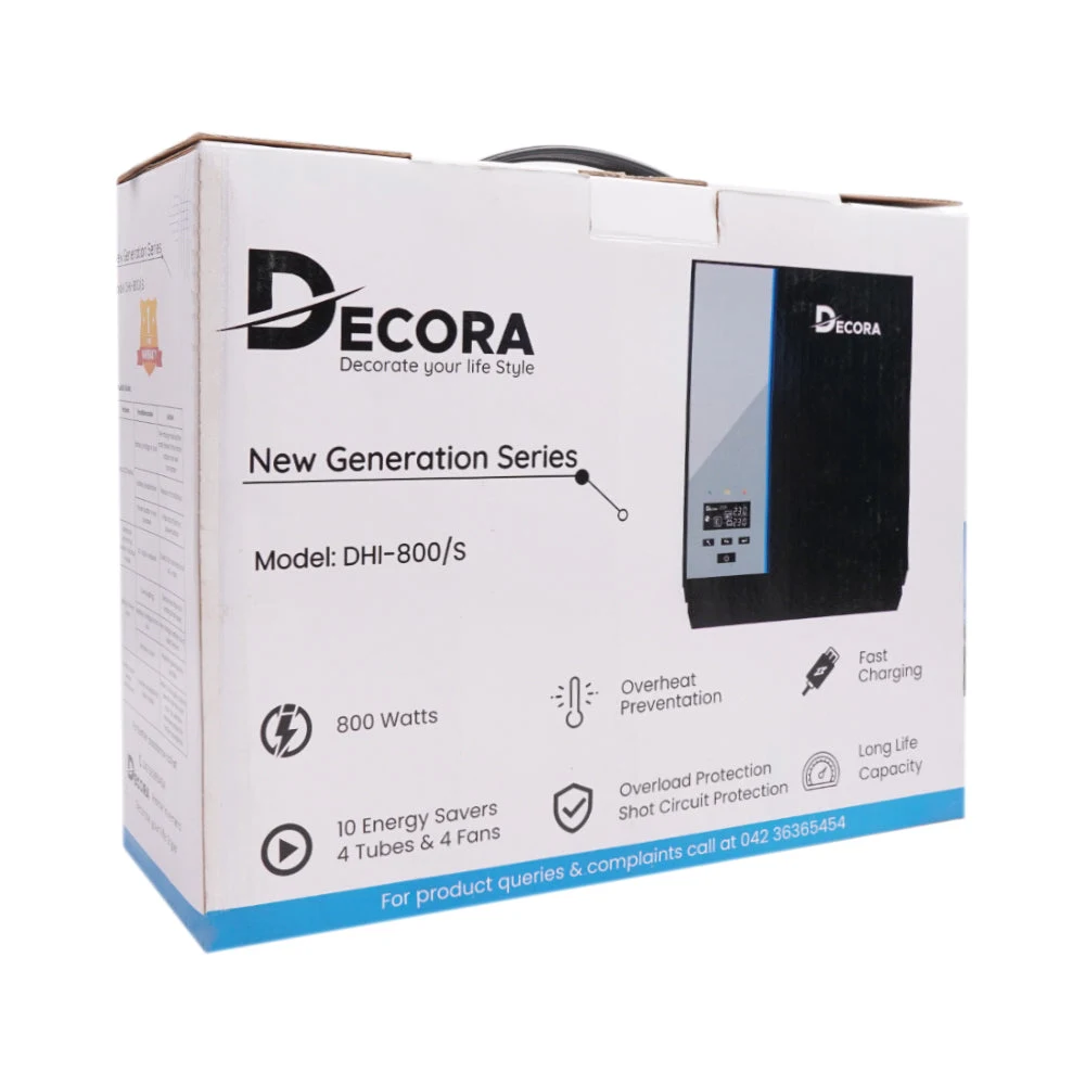 Decora Home Inverter – UPS DHI-800/S (800W Single Battery) - product view