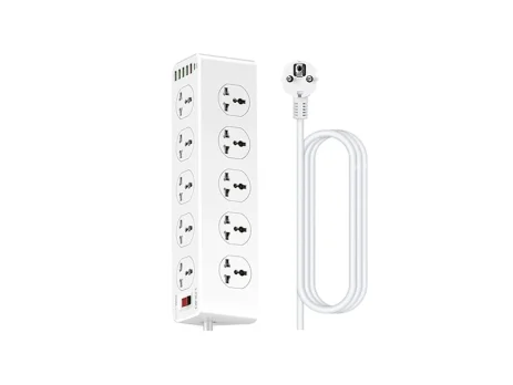 LDNIO SC10610C 10 AC Outlets Power Strip (3USB-C & 3USB-A)