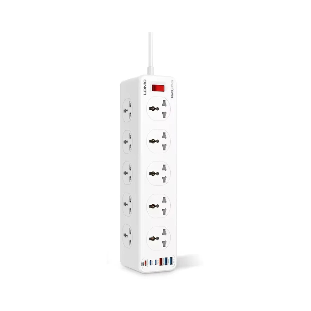 LDNIO SC10610C 10 AC Outlets Power Strip (3USB-C & 3USB-A) - product view