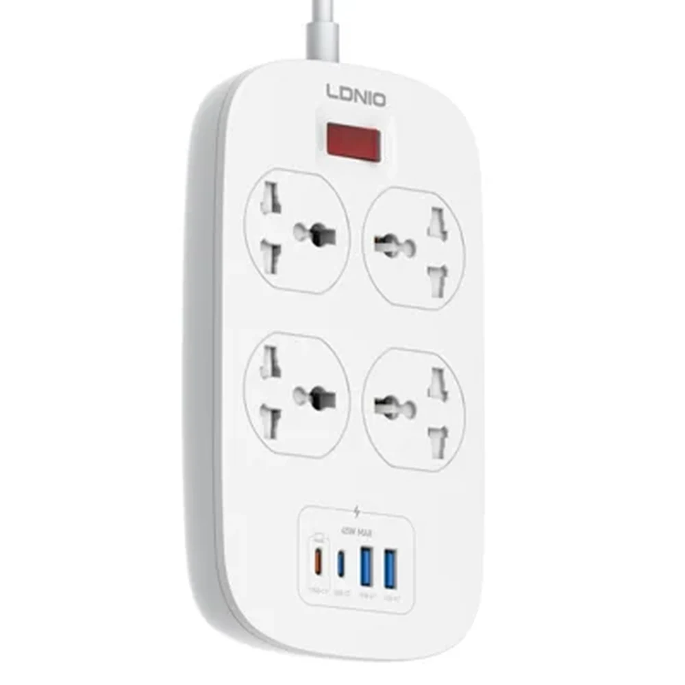 LDNIO SC4407C 45W 4-Port Power Strip (EU Plug, New Edition) - product view