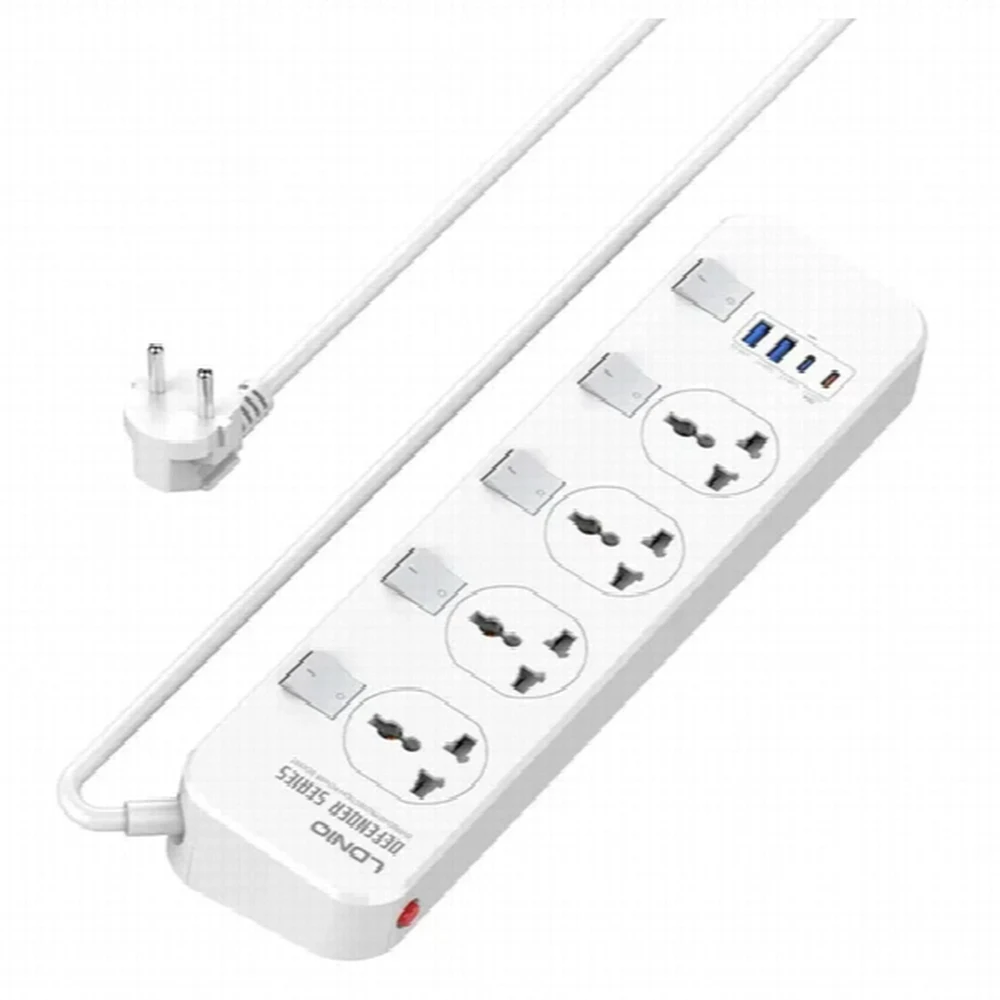 LDNIO SC4408C PD20W (2C+2U) 4-Port Power Socket (Upgraded Edition) - product view