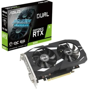 ASUS Dual GeForce RTX 3050 6GB OC Edition Graphics Card – New (Without Box)