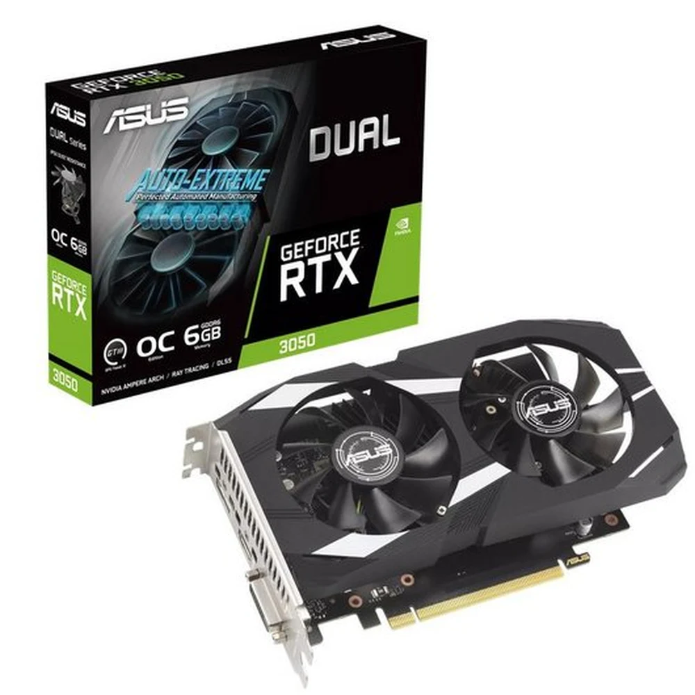 ASUS Dual RTX 3050 cooling