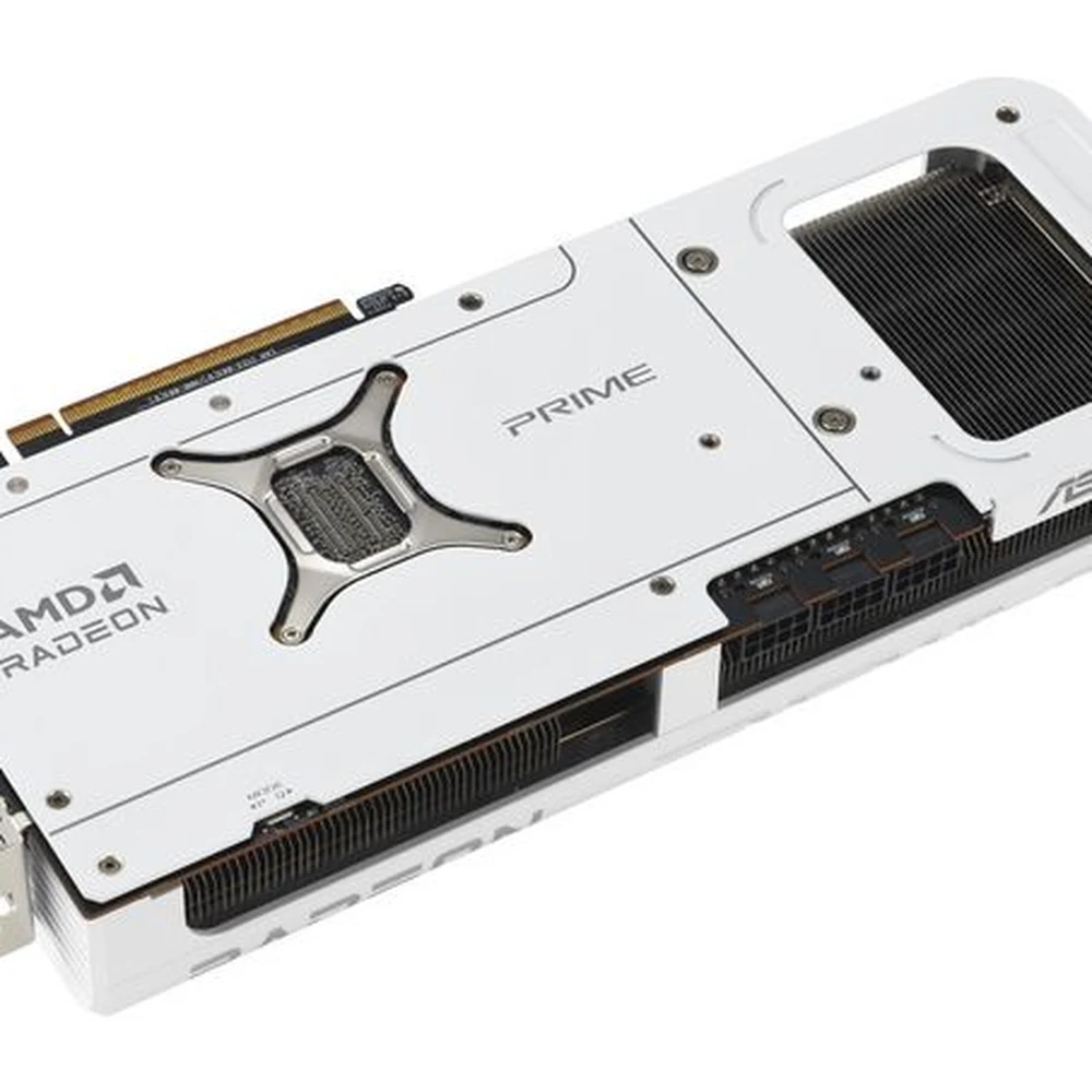 ASUS Prime RX 9070 XT White cooling