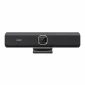 Front view of Anker PowerConf B500 Videobar Webcam showing 120-degree lens and speaker grille