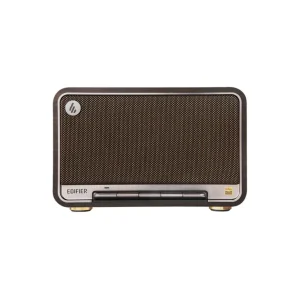 Rear panel connections of Edifier D32 Tabletop Wireless Speaker