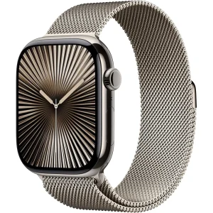 Apple Watch Series 10 46mm Titanium Milanese Loop – Apple Watch Series 10 Titanium