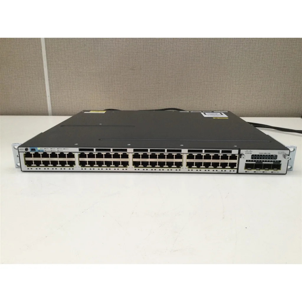 Cisco 3750X-48POE 48-Port PoE Switch – Cisco 3750X 48POE