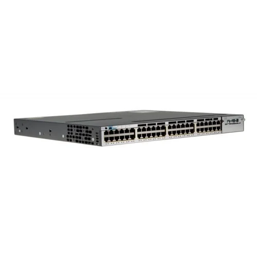 Cisco C3750X 48-Port PoE+ Switch front view